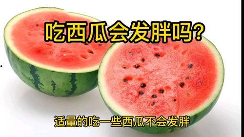 吃经瓜会发胖吗,吃西瓜真的会让人发胖吗？揭秘夏日消暑水果的真相